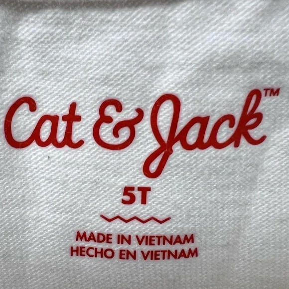 Christmas Cat&Jack Girl’s Dress Size 5T - Picture 2 of 4